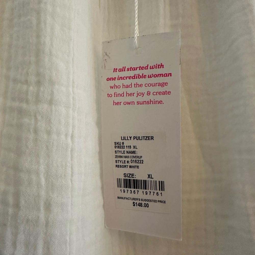 NWT Lilly Pulitzer Zemini White Midi Dress - Picture 2 of 5